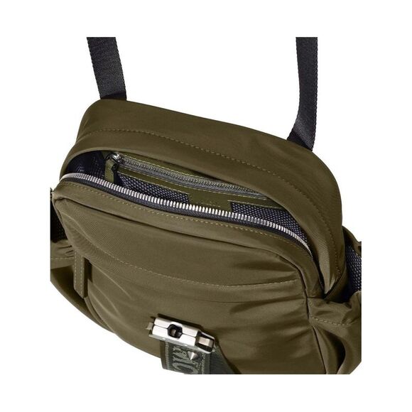 MCM Men's London Green Nylon Jemison Crossbody 2 in 1 Bag - Picture 5 of 6